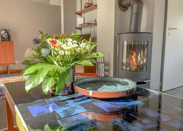 Traumhaff - Strandhaus Am Achterwasser. Design Und Kunst Auf Usedom, Mit Kamin Und Sauna * Quilitz
